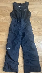 The North Face Youth Snow Bibs Black Medium 10/12 - Picture 1 of 7