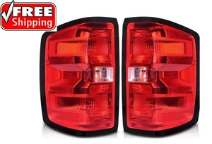 Tail Lights Compatible with 2014-2018 Chevy Silverado OE - Pair tail light - Picture 1 of 12