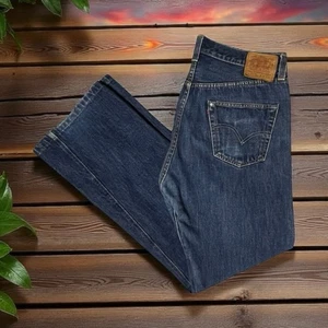 Jean vintage Levis 501XX Selvedge Big E droit made in USA homme W36 L32 - Photo 1/22