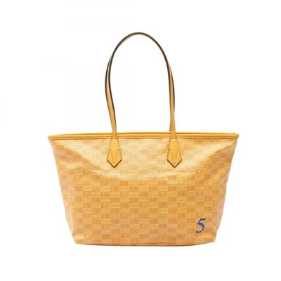 MOREAU PARIS SAINT TROPEZ ZIP SMALL Tote Bag canvas leather Orange Used Women - Image 1 of 4