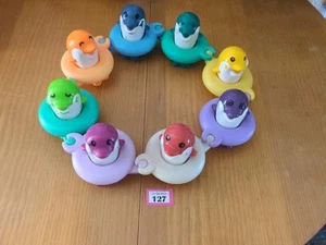 Tomy Toomies Do Re Mi Dolphins - Bath Toys, Educational, Water Play - Picture 1 of 18