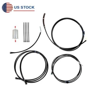 1 Set Fuel Lines For GMC Sierra / Chevrolet Silverado 1500 HD 2500 HD 2001-2003 - Image 1 of 4