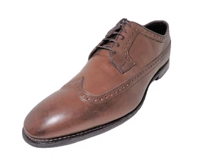 Allen Edmonds Wingtip Oxford Shoes 8827 Brown Derby Men's US 14D - Picture 1 of 11