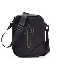TRAPSTAR INCLINE MINI BAG - BLACK - Picture 1 of 9