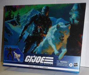 G.I. Joe Classified Series #52 SNAKE EYES & TIMBER 6" Actionfigur 2022 NEU - Bild 1 von 7