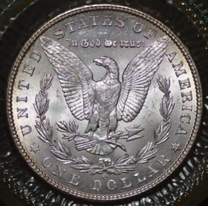 1902-O Morgan Silver Dollar Beautiful Old Album Coin BU+ - Picture 1 of 8