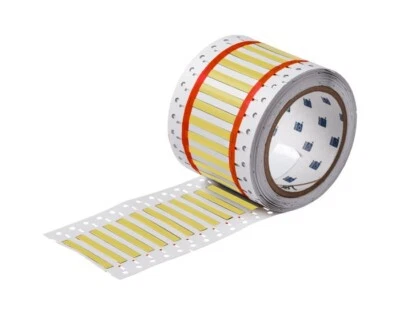 (1) Marcadores de alambre amarillo 2HX-094-2-YL-S Permasleeve serie B-7642 OEM BRADY amarillo Foto 1 de 3