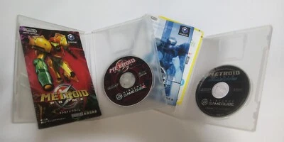 Lot 2 Nintendo Gamecube Metroid Prime 1 & 2 Japan - Image 1 of 4