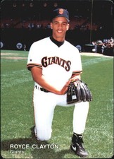 1992 Giants Mother's #4 Royce Clayton 