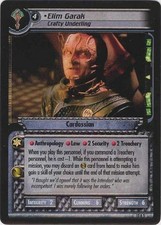 Star Trek CCG 2E In A Mirror Darkly Elim Garak, Crafty Underling FOIL 13A5