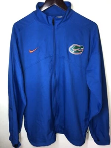 Florida Gators Blue/Orange Nike Full Front Zip Jacket Windbreaker Men’s Medium - Picture 1 of 4