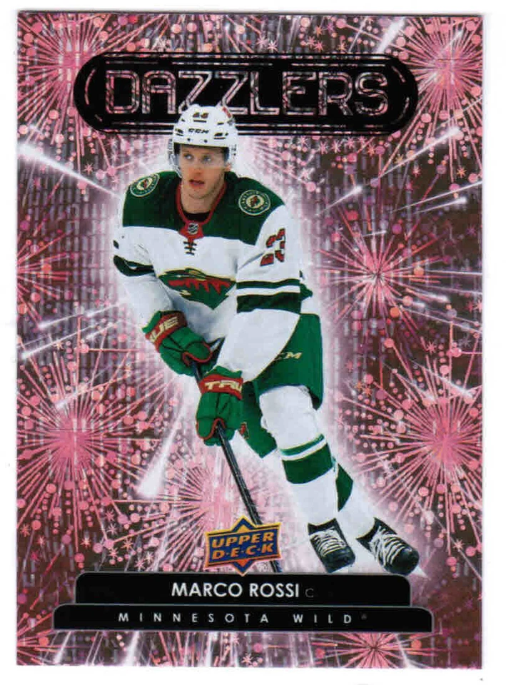 2022/23 UPPER DECK SERIES 1 DAZZLERS PINK Hockey (#DZ1-DZ50) U-Pick From List - Image 1 of 1