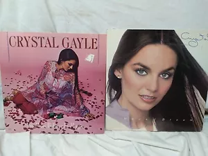 Crystal Gayle We Must Believe In Magic / When I Dream Vinyl LP records lot- 2 - Picture 1 of 12
