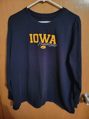 Iowa Hawkeyes Nike Women's Long Sleeve Shirt Black Size XXL - Image 1 of 4