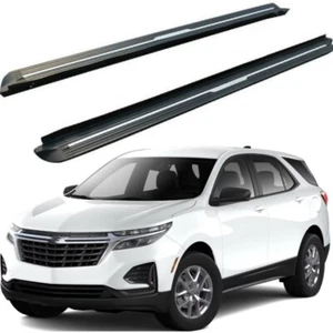 2PCS running boards side steps bars Fits for Chevrolet Equinox 2018-2024 - Picture 1 of 11