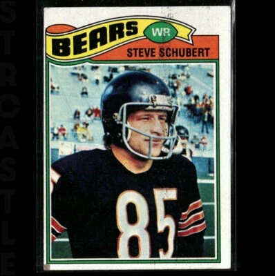 1977 Topps - Steve Schubert #502 (RC) Chicago Bears 🏈 Football Card - Image 1 of 3