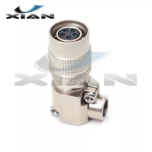 Hirose HR10A 4-5Pin Connector Female Plug,Right Angle Circular Cable Connector - Picture 1 of 11