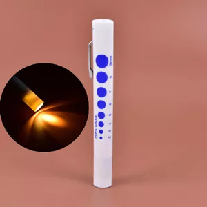 First Aid Pen LED Nurse Medical Diagnosis Penlight With Pupil Gauge Pen Light7H - Picture 1 of 12
