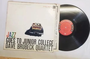 Dave Brubeck Quartet-Jazz Goes To Junior College-Columbia 1034-6-EYE MONO - Picture 1 of 3