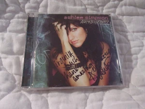 ASHLEE SIMPSON AUTOBIOGRAPHY CD SIGNED AUTOGRAPHED 2004 GEFFEN POP ROCK - Imagen 1 de 7