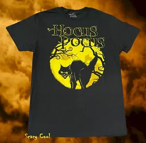 Neu Disney Hocus Pocus schwarzer Mond Katze Jinxs 1993 Herren Vintage T-Shirt - Bild 1 von 3