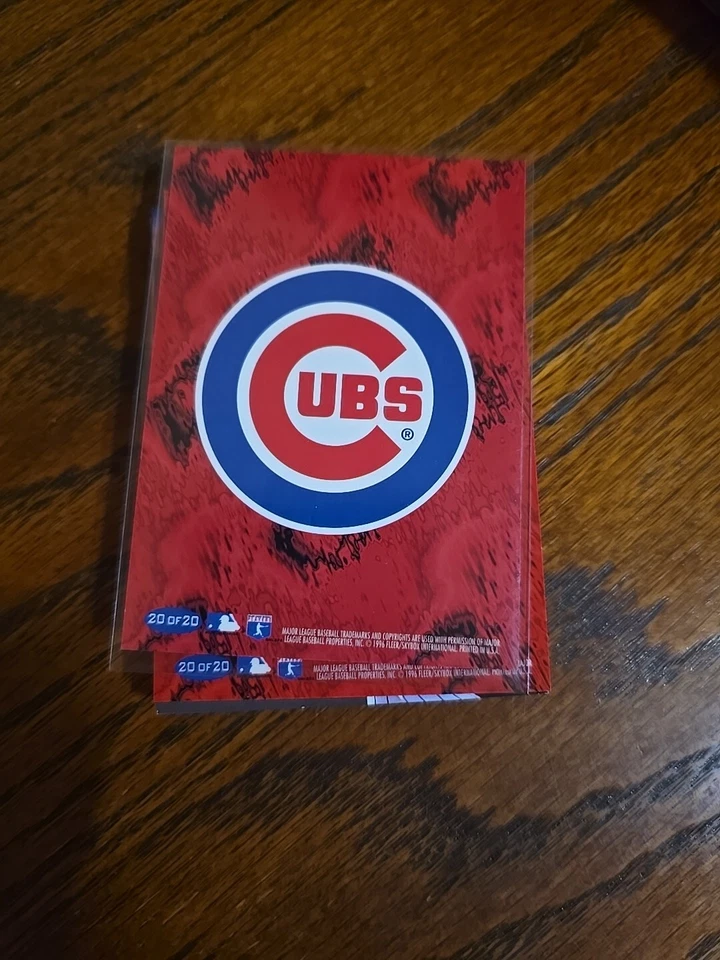 Fleer Cubs 1996 - tú eliges Foto 1 de 1