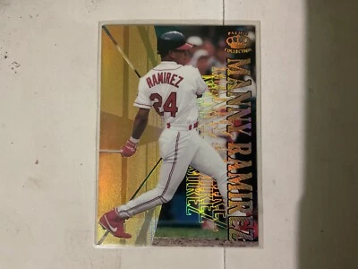 Pacific 1996 #HP-9 MANNY RAMIREZ ciudad natal de los jugadores (2:37) ¡hermoso inserto! Foto 1 de 2