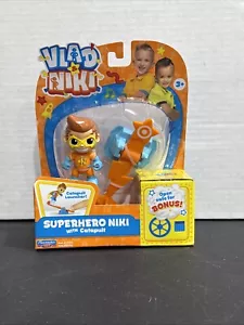 Vlad & Niki Superhero Niki Figure Set with Catapult - Picture 1 of 2