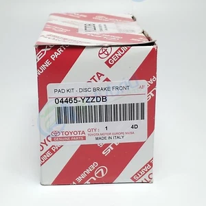 Genuine Toyota Hilux Front Brake Pads KUN25 2011-2015 Oem 04465-YZZDB Fit KUN26 - Picture 1 of 1