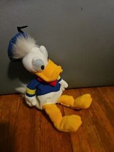 Donald Duck Sitzsack Stofftier Plüsch Puppe Spielzeug Vintage Walt Disney Company - Bild 1 von 3