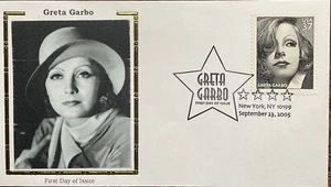Colorano Silk 3943 Greta Garbo Swedish American Actress Slogan Cancel - Picture 1 of 1