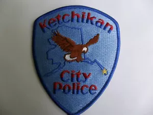 Ketchikan City Police (Alaska) 1st Issue Shoulder Patch - Picture 1 of 2