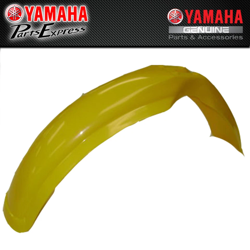 Guardabarros delantero amarillo Yamaha YZ100 YZ125 YZ250 YZ400 YZ490 NUEVO 1976-1984 OEM Foto 1 de 1
