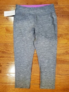 MARIKA SPORT SMALL (2-4) GRAY ATHLETIC CAPRI LEGGINGS YOGA CASUAL LEISURE NWT - Bild 1 von 10