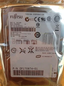 Fujitsu MHW2080AT 80GB UDMA/100 4200RPM 8MB 2.5" IDE Hard Drive - Afbeelding 1 van 4