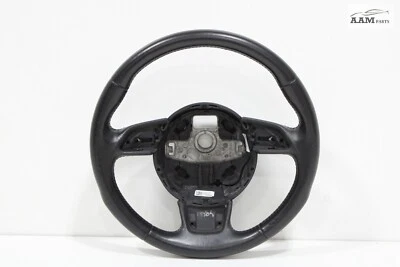 2015-2020 AUDI A3 QUATTRO РУЛЕВАЯ КОЛОНКА КОЛЕСО 3 СПИЦЫ КОЖА ЧЕРНЫЙ OEM - Изображение 1 из 4