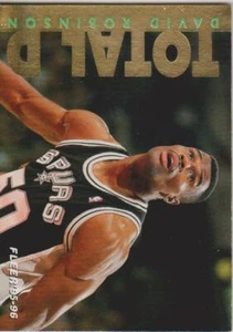 Fleer 95 96 Basketball Karte NBA TOTAL D David Robinson # 207 - Bild 1 von 2