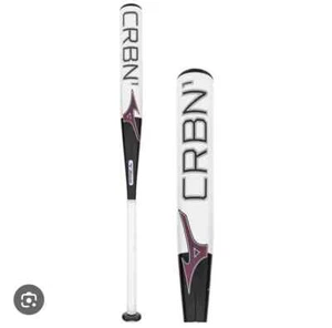Brand New 2024 Mizuno F24 CRBN1 Fast Pitch Softball Bat (-10) Composite 34/24 - Picture 1 of 4