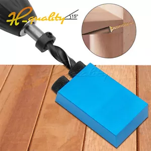 1 set Pocket Hole Screw Jig with Dowel Drill Set Carpenters Wood Joint Tool Kit - Picture 1 of 8
