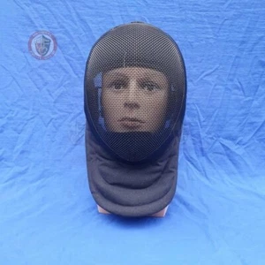 Fencing Coach Mask WMA protective face mask BLACK 350N SMALL 3 weapon HEMA WMA - Picture 1 of 3