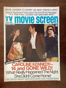 TV AND MOVIE SCREEN - March 1972 - SANDY DUNCAN, EDY WILLIAMS, SUSAN ST JAMES - Picture 1 of 2