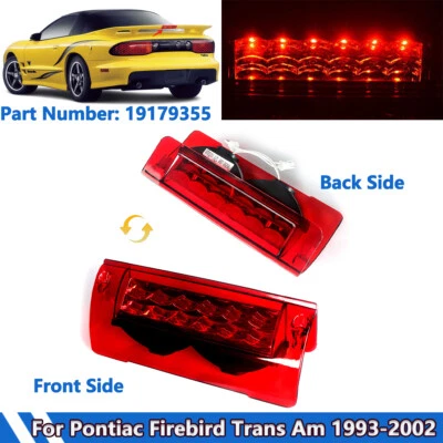For 1993-2002 Pontiac Firebird Trans Am WS6 High Rise Spoiler 3rd Brake Light — 第 1/4 张图片
