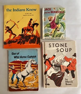 LOT OF 4 Vintage Rand McNally, Scholastic & Children's Choice book Club - Picture 1 of 8