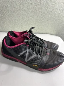 NEW BALANCE Minimus WT20GP Womens Trail Running Shoes Dark Gray Pink Size 12 B - Picture 1 of 18
