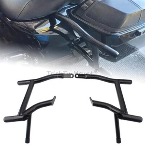 For Harley Touring FLTR FLHX FLTRX Rear Saddlebags Guards Crash Rails Bars 09-24 - Picture 1 of 19