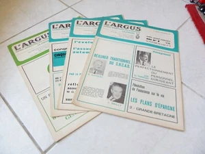 Los 4 Magazine L'Argus 1969 Nr. 5092 5093 5094 5095 - Bild 1 von 1