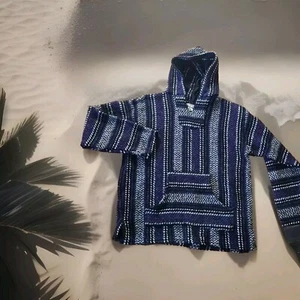 Baja Joe Sudadera con Capucha Pullover Adulto Grande Suéter Negro Púrpura Gris Boho Alfombra Droga - Imagen 1 de 6