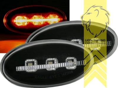 LED Seitenblinker für Mazda 2 3 5 6 MPV schwarz smoke - Bild 1 von 4