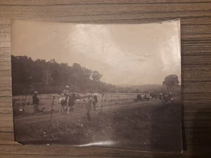 rare photo originale expédition Indochine 1909 / 1910 Pirates Tonkin Phuc Yen - Bild 1 von 2