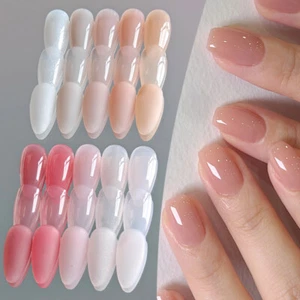 BORN PRETTY 10ml Nail Art Sheer Jelly UV Gel Polish Soak Off Pink Nude UV Gel - Picture 1 of 17
